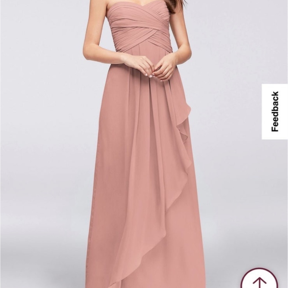 David bridal bridesmaid dress size 4